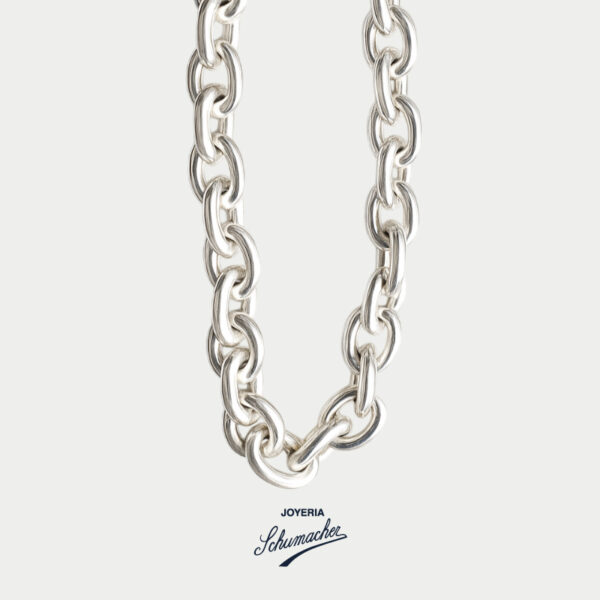 Collar en plata con eslabones | Joyería Schumacher
