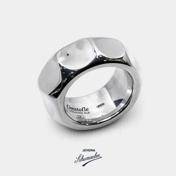 Anillo en plata, diseño nut | Christofle